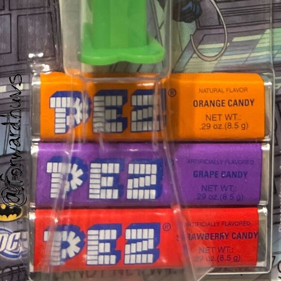 ☑️ The Riddler PEZ Dispenser – DC Comics Batman – In Package - Picture 4 of 10